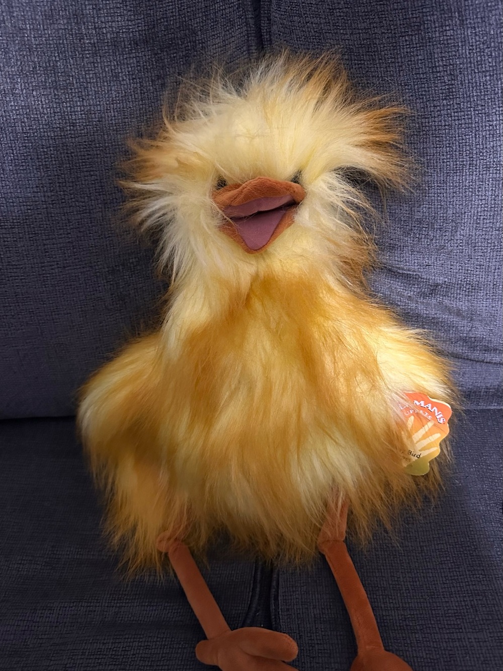 Folkmanis Funny Bird Hand Puppet, 20" - Picture 2 of 4